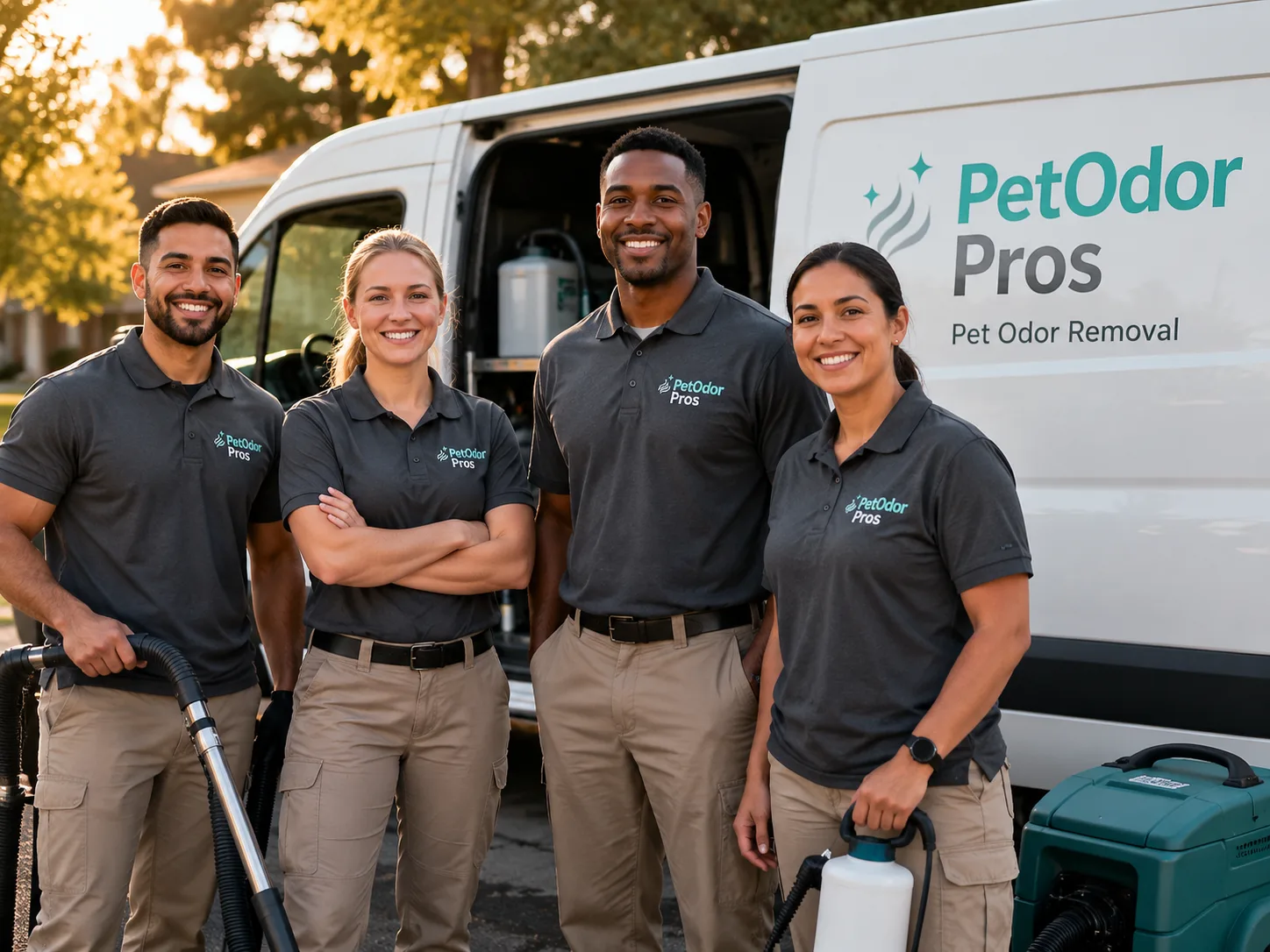 Pet Odor Removal team serving Dixmont, ME